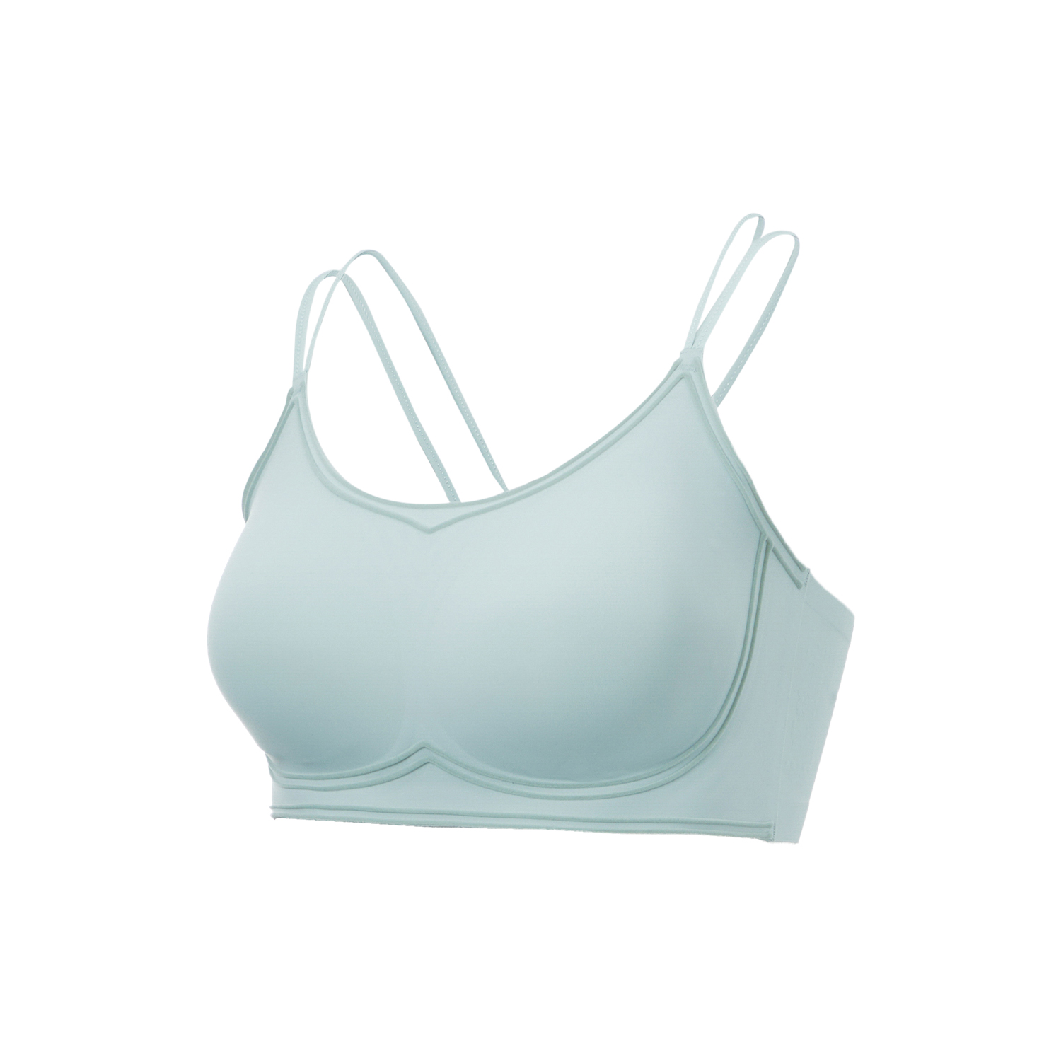 Li Ning Fitness Series Sports Underwear Women’s Light Cyan Green Moderate