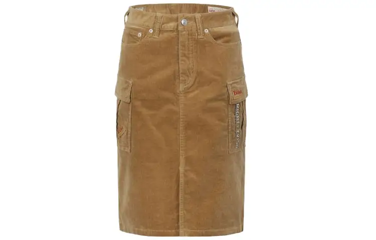 EVISU Skirt Women's Dark Apricot