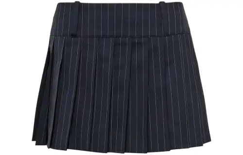 Vetements Casual Short Skirts Women's Black