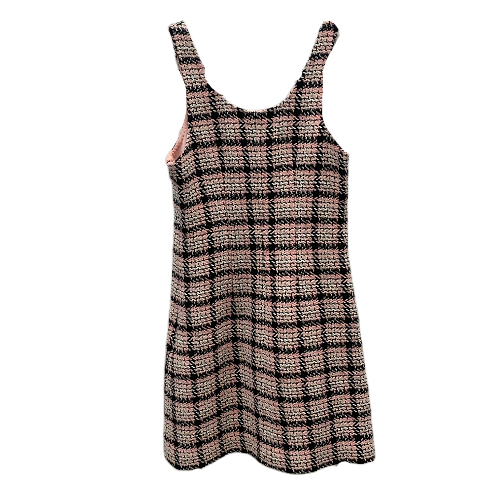 Женское платье CHANEL P71206-V62645-ND364 (золотисто-розовое)