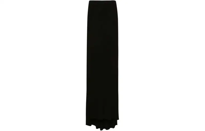 Vetements Crepe Column Maxi Skirt