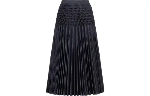 DIOR Casual Long Skirt Women's Black