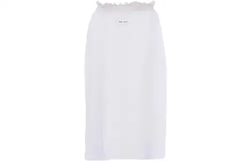 MIU MIU Casual Long Skirts Women's Purple Moderate Mid Length Other