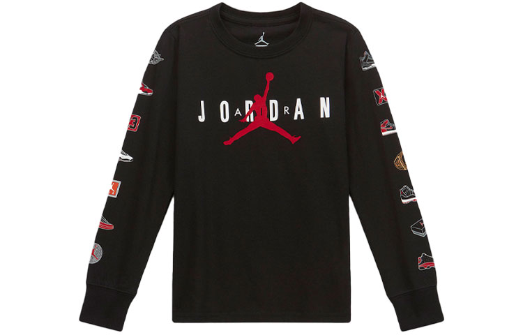 Лонгслив Jordan (черный)