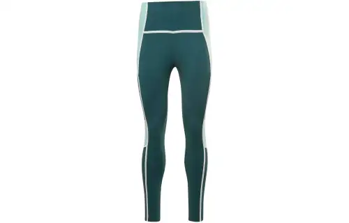 Reebok TS LUX HR TIGHT CB Sports Pants Women's Forest Green