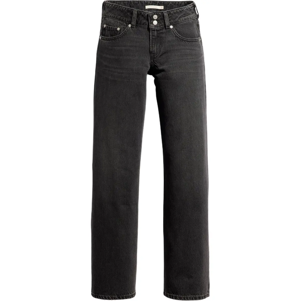 Levi's Jeans Women's Black Moderate Straight Fit Pants