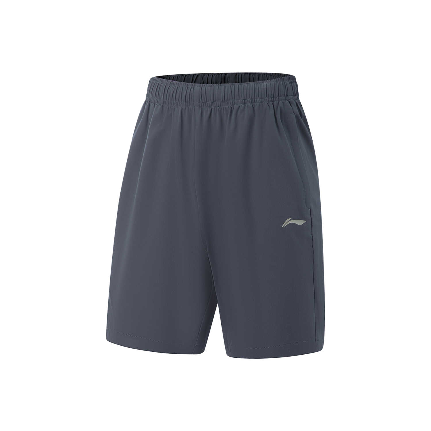 Li Ning Fitness Series Sports Shorts Men’s Night Blue Single Logo