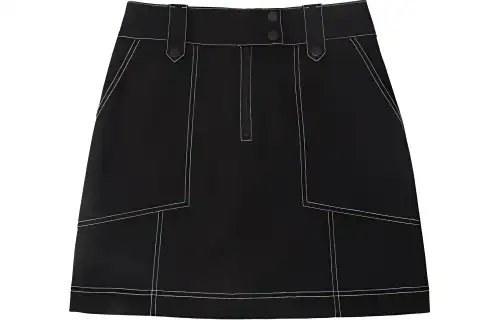 KENZO Casual Short Skirts Women's Black