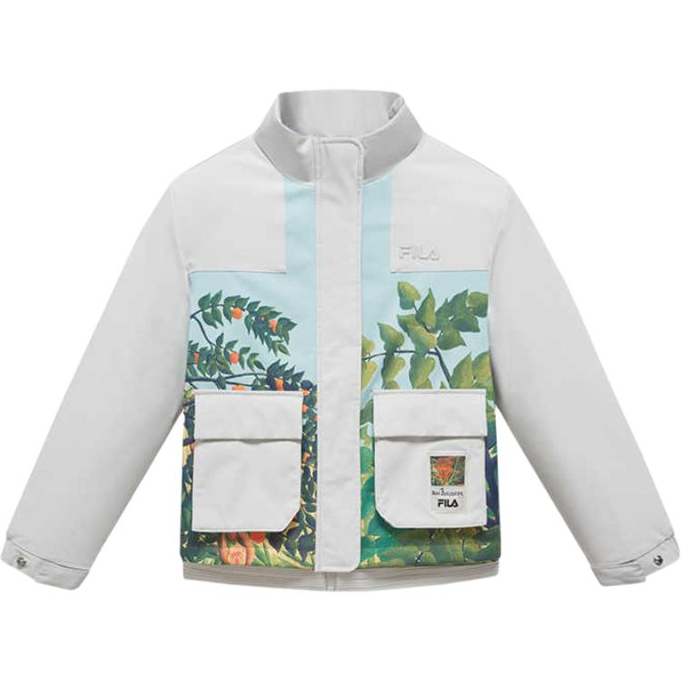 Подростковая куртка Fila Kids White Line (бежевая)