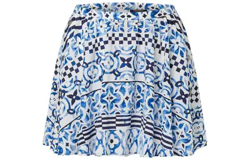 LOUIS VUITTON Monogram Tile Mini Skirt
