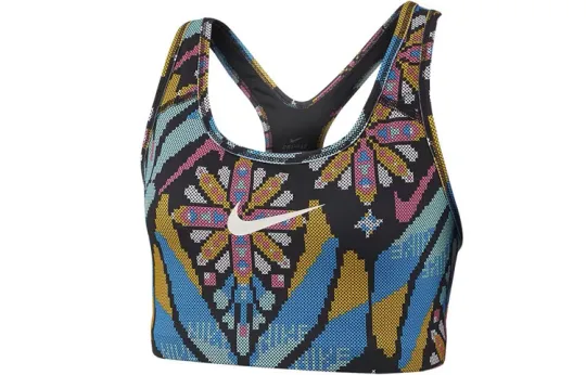 Nike Ftr Fem Bra Sports Underwear Women's Rainbow