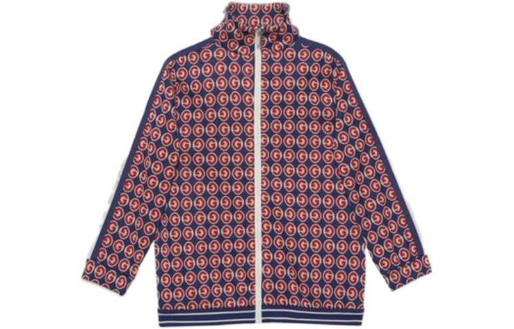 Куртка Gucci G-образная (красно-синяя)