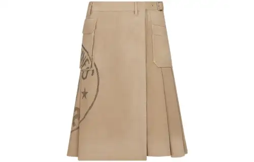 DIOR Quarterly New Products FW22 Casual Long Skirt Women's Beige