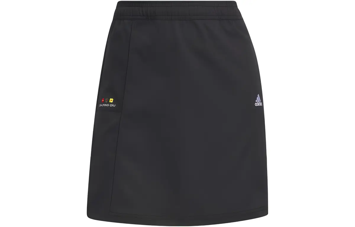 Adidas X SHUTING QIU Casual Short Skirts Women's Black