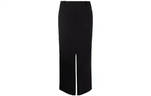 Bottega Veneta SS23 Casual Long Skirt Women's Black
