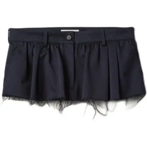 MIU MIU Chino Flared Miniskirt