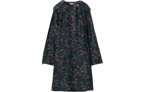 Burberry Cherry-print Cotton Mini Dress