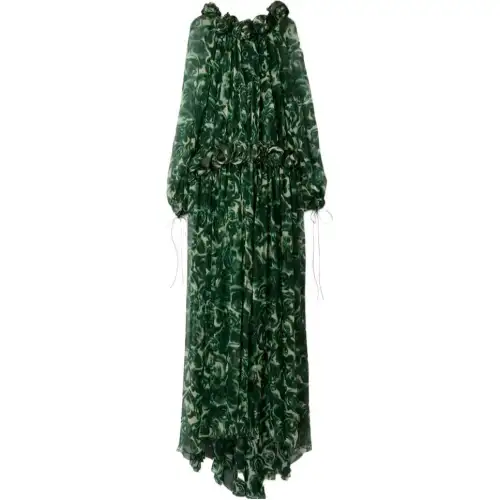 Burberry FW24 Long Sleeved Dress Women's Ivy