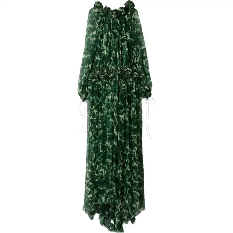 Burberry FW24 Long Sleeved Dress Women's Ivy