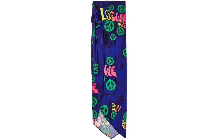 LOEWE Peace Pareo Skirt 'Multicolor'