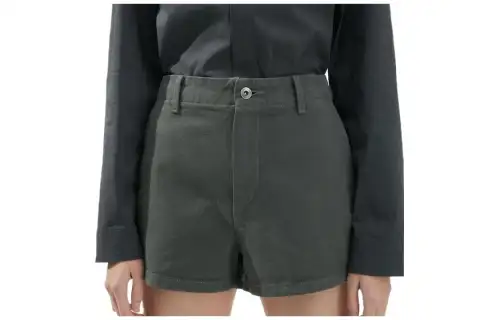 UNIQLO U Collection Denim Shorts Women's Dark Gray Moderate Other