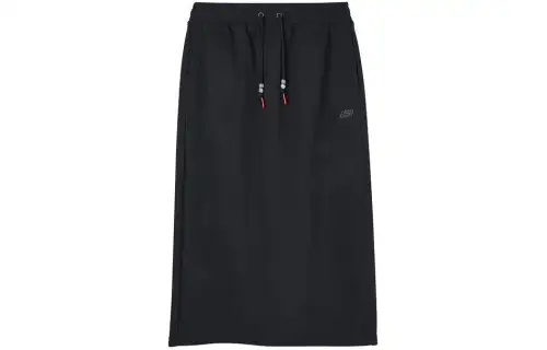 Skechers New Year Casual Long Skirt Women's Carbon Black