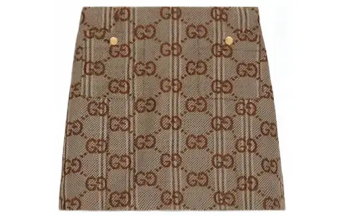 GUCCI SS24 Casual Short Skirts Women's Beige