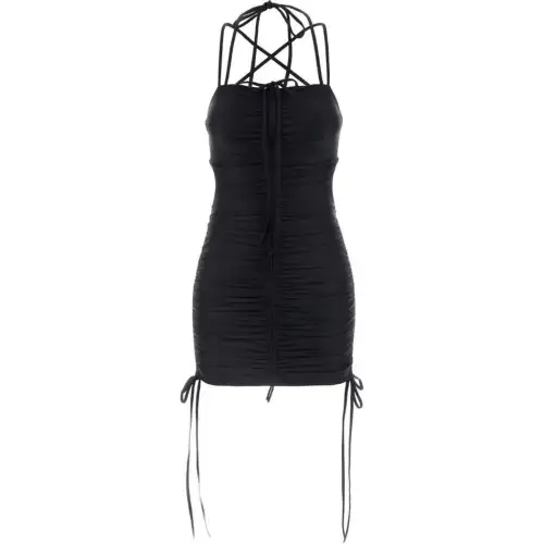 Balenciaga ruched mini dress