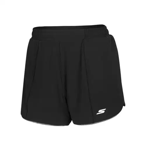 Skechers Sports Shorts Women's Pitch Black Moderate Bermuda Shorts