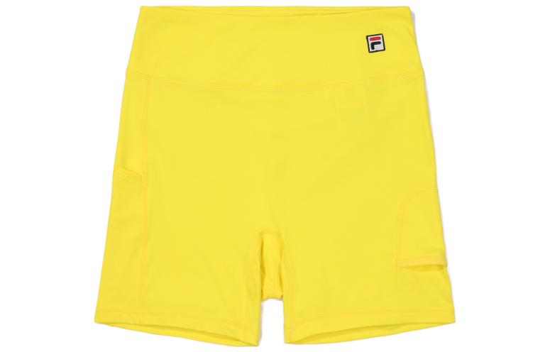 FILA Sports Shorts Women’s Yellow Moderate Tight Pants