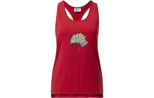 Reebok LES MILLS CNY Sport Vests Women's Orange Red