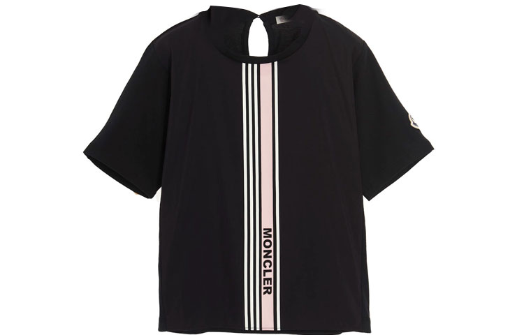 Футболка Moncler MonclerTSS22 (черная)
