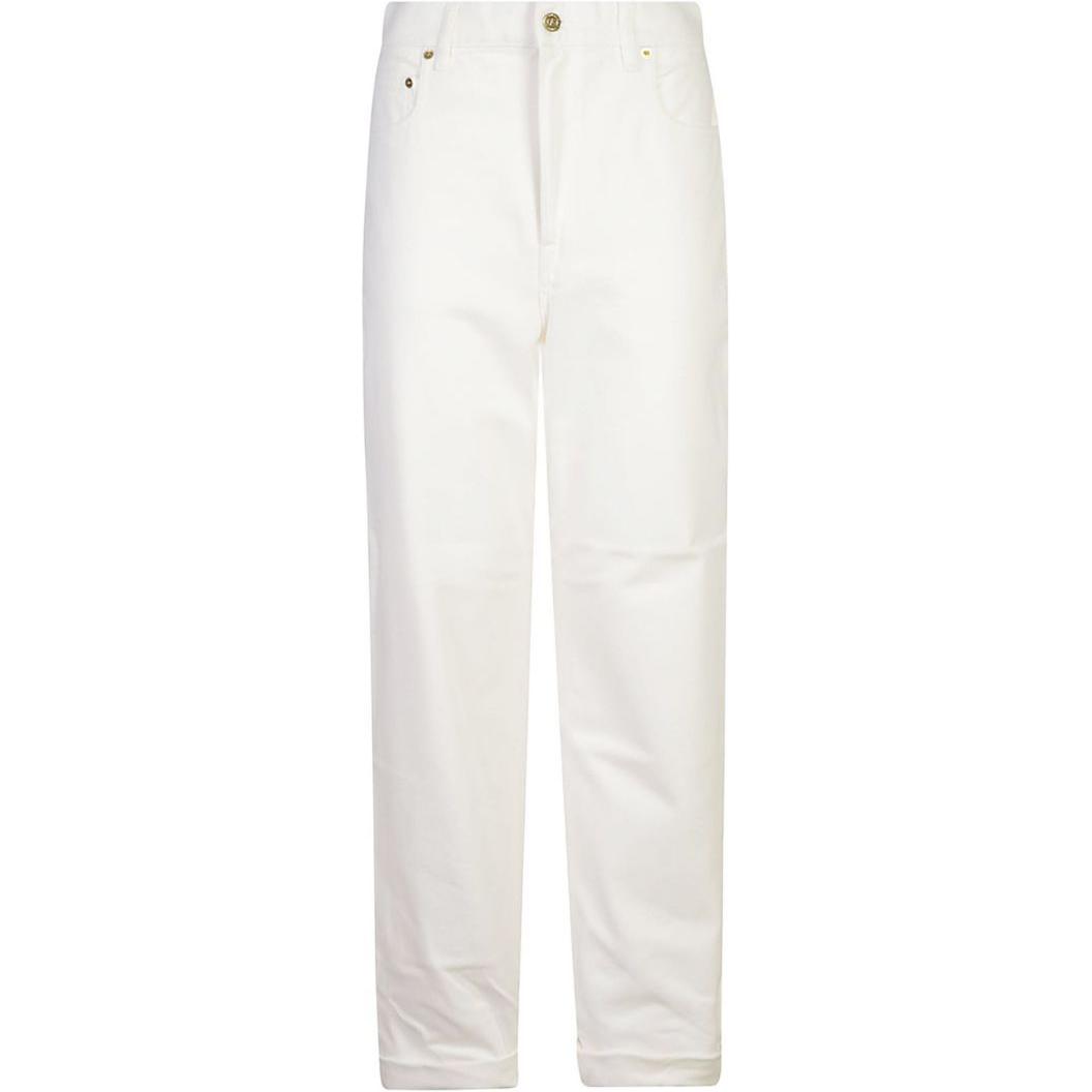 Женские джинсы Golden Goose FW24 (белый)