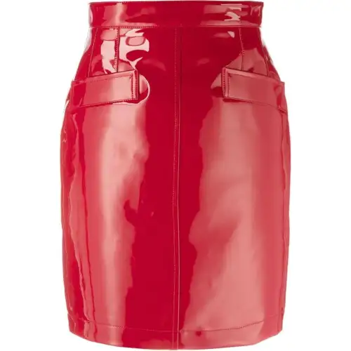 GUCCI Casual Short Skirts Women's Red