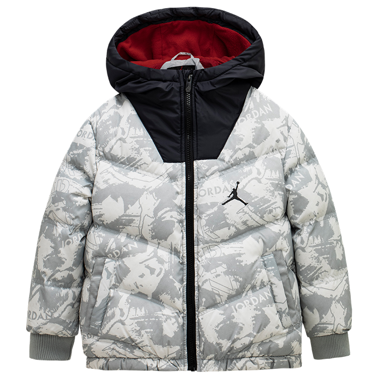 Детская куртка Jordan Logo (серая)