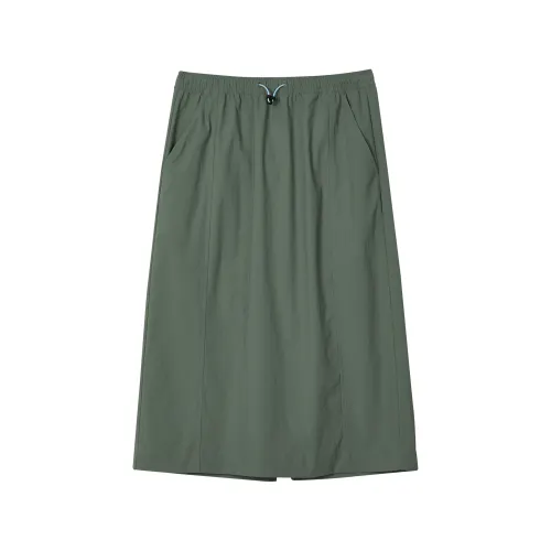 Skechers Wilderness Outdoor Collection Casual Long Skirt Women's Agave Green