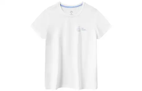 ANTA Running Collection Fitness Clothing Women's White Moderate