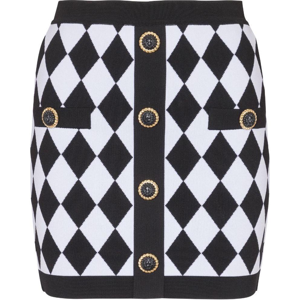 Женская юбка BALMAIN (черная)
