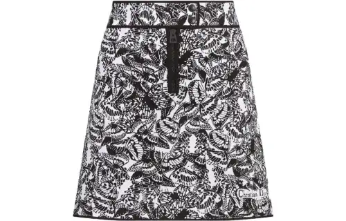 DIOR Casual Short Skirts Women's Black