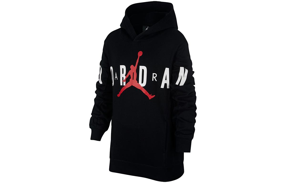 Мужское худи Jordan Logo Print (черное)