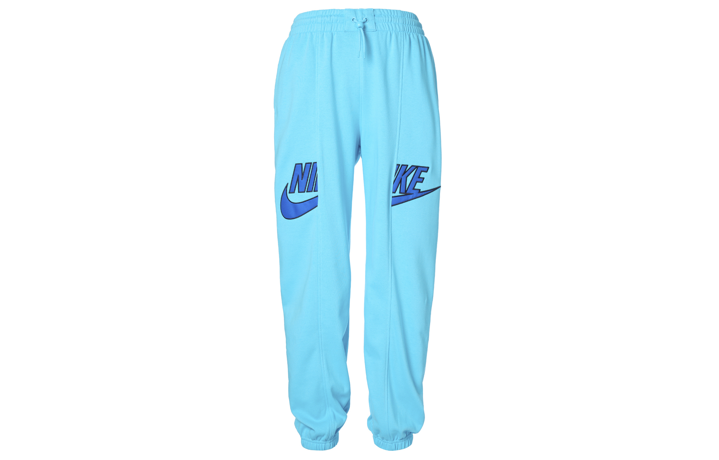 Женские штаны Nike со спортивным логотипом (светло-голубые)