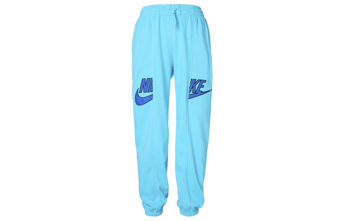 Nike Sports Pants Women's Light Blue Moderate
