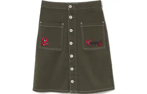 A BATHING APE Casual Short Skirts Women's
