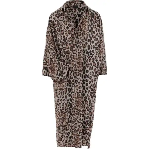 Balenciaga FW24 Long Sleeved Dress Women's Multicolor