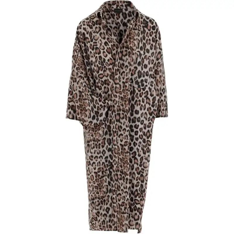 Balenciaga FW24 Long Sleeved Dress Women's Multicolor