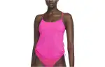 Nike Two Piece Swimsuits Women's Pink Triangle Two Piece Swimsuit