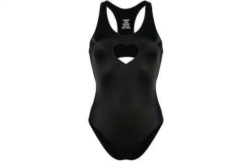 Vetements Heart Cut-Put One Piece Swimsuit