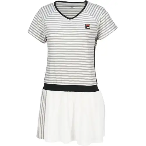 FILA Short Sleeved Dress Women's White