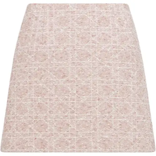 Christian DIOR Cannage Mini Skirt