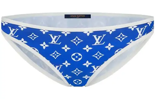 LOUIS VUITTON Swimming Shorts Women's Blue
